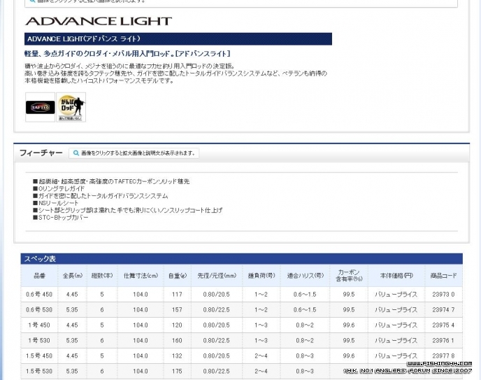 advance light