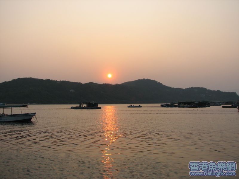 大環塘的日落