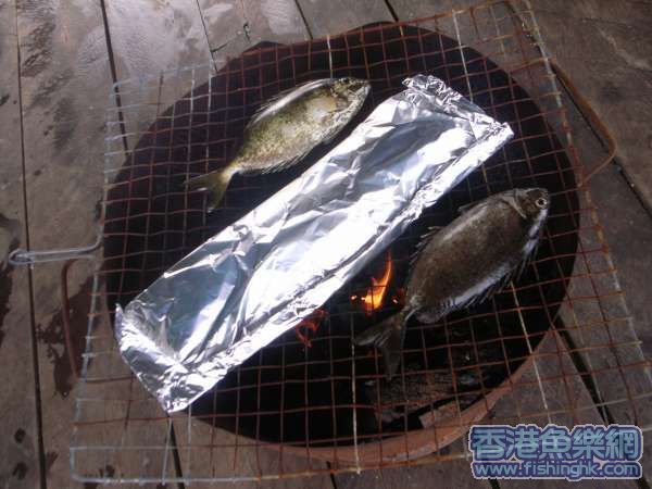 燒烤中