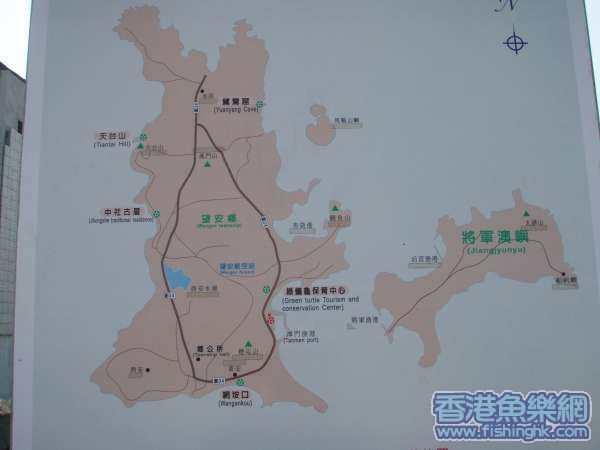 望安鄉 與 將軍嶼 全圖