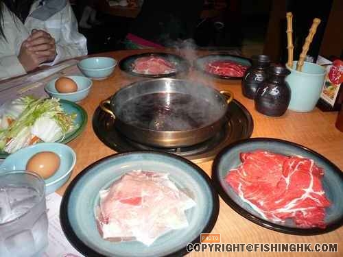 19Oct 夜晚食日式火鍋放題 Sukiyaki, 任食1680yen