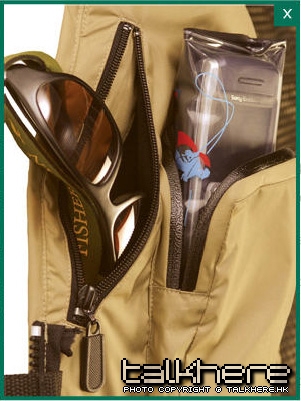Sunglasses & Waterproof Pockets
