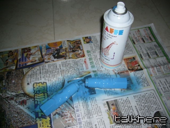 糖果筒噴色.