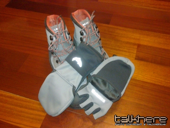 Boots with gloves
