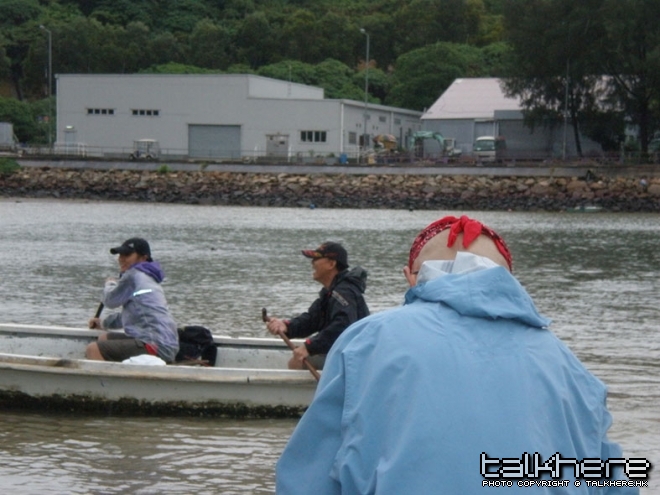 返到黎太淺水...要極慢速