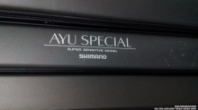 放 SHIMANO AYU SPECAL 竿盒